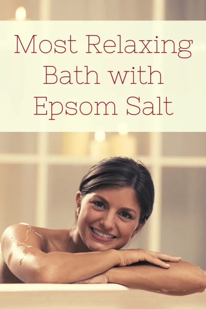 Pin for Most Relaxing Bath with Espom Salt