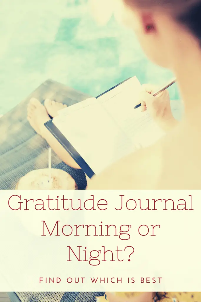 Best Time to Write a Gratitude Journal