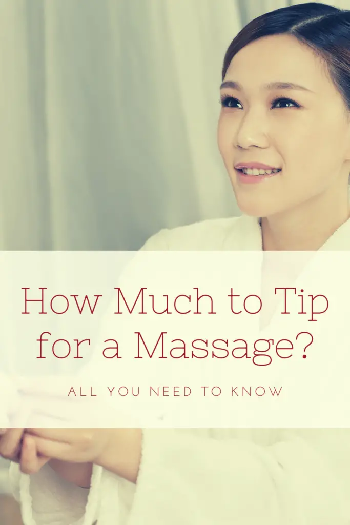 Pin for How Much to Tip for a Massage